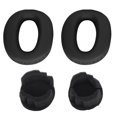 thumbnail image 3 of Almohadillas para la Oreja de Auriculares de Reemplazo, Cojín de auriculares de Reemplazo Ultra Delgado, Cómodo Duradero Con Algodón de Ajuste para Mdr-000X WH-000XMM2, 3 of 7
