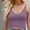 Purple tank tops for women, variant on Wycnly Tank Tops for Women Cozy Fluffy Slim Fit Vest Going out Cropped Tops Summer Solid V-Neck Sleeveless Shirts Fashion Blouses Blue m