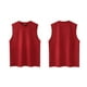 thumbnail image 3 of Camiseta sin mangas con cuello en V para hombre, de punto, con rayas verticales, para fitness, deportes, ocio, ajustada, con cuello en I y hombros anchos., 3 of 5