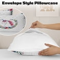 thumbnail image 6 of Sleepwish Kids Bedding Set 4 Pieces Super Soft Unicorn Full Comforter Set for Girls, White, 6 of 8