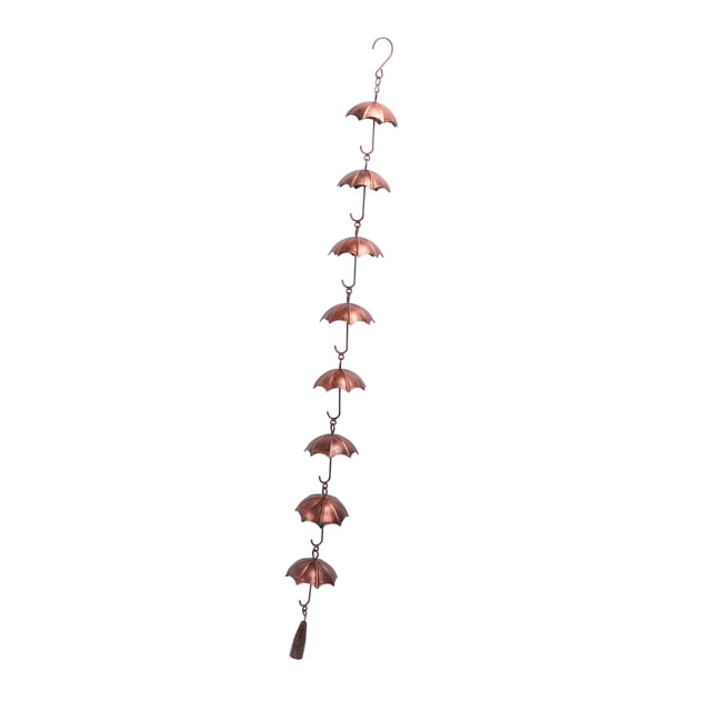 Rain Chain, Umbrella Rain Chain Bell Decor Decorative All Season for Outdoor