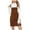 B66 Brown Plus Size Summer Dresses Clearance Under $5, variant on Cagogo Under $10 Women's Adjustable Strap Corduroy A Line Cute Jumper Pinafore Bib Overall Mini Dress Skirt for Teens Girls