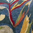 thumbnail image 2 of Rizzy Rugs Miramar Area Rug MIR971 Dk. Blue Leaves Bulbs 7' 9" x 9' 9" Rectangle, 2 of 5