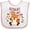 White and Pink, variant on Inktastic Grammy Loves Me- Cute Baby Fox Boys or Girls Baby Bib
