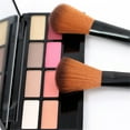 thumbnail image 4 of Cepillo De Maquillaje Negro Cepillo De Base Cosmética En Polvo Suelto Para Y Delicado Maquillaje, 4 of 7