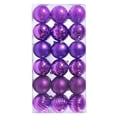 thumbnail image 2 of 36Pcs Christmas Ornaments For Xmas Christmas Tree Plastic Christmas Ornaments Mini Shatterproof Christmas Tree Hanging Kit For Christmas Tree Wedding Party, 2 of 9