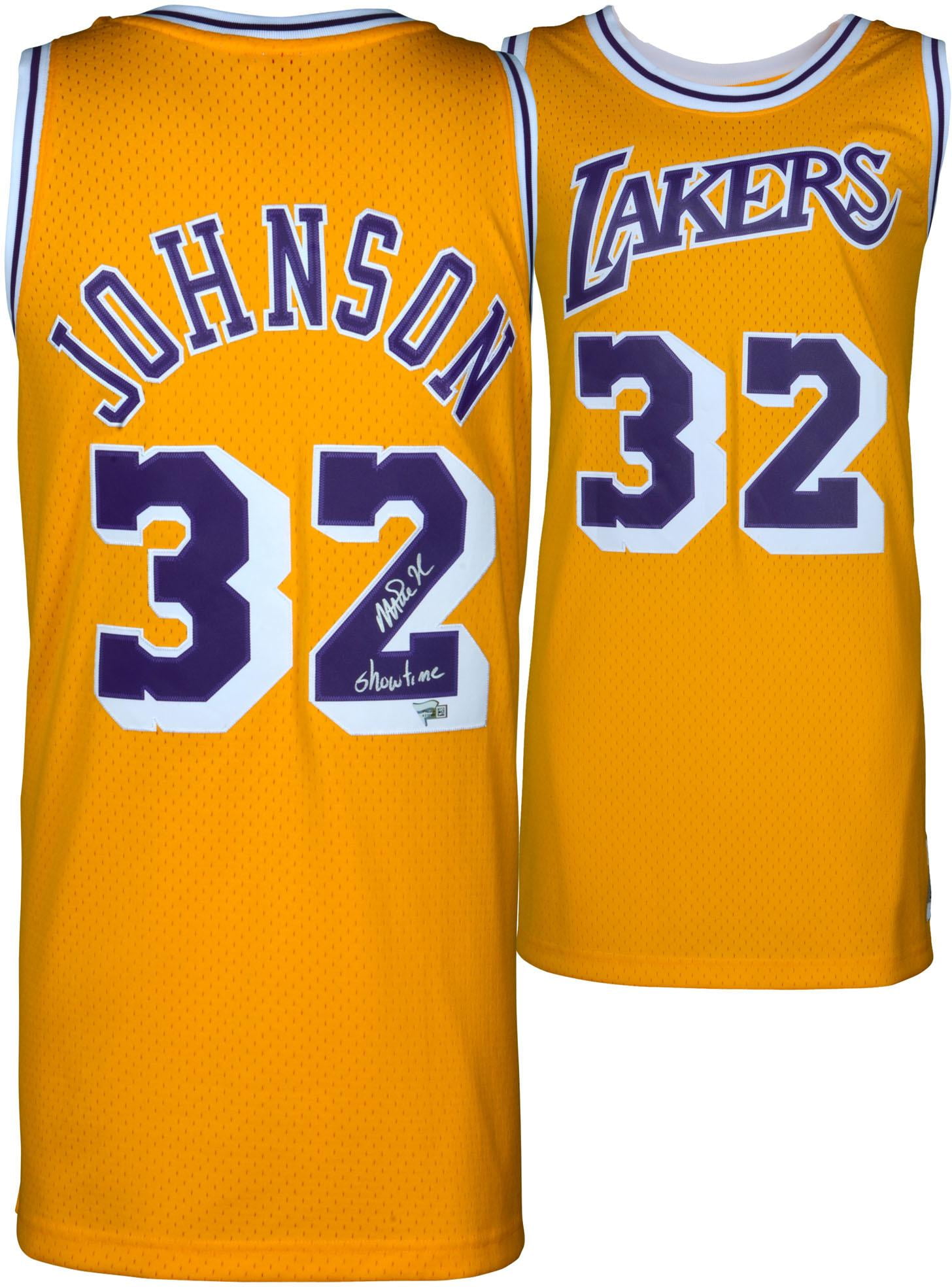 magic johnson jersey authentic