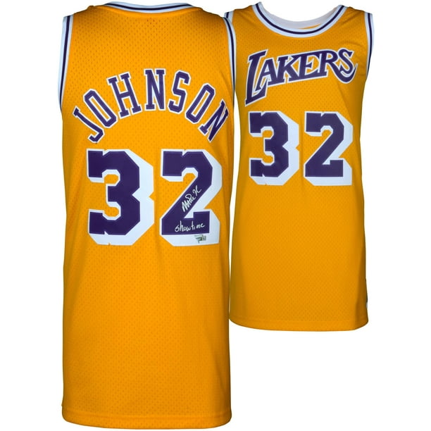 magic johnson mitchell and ness jersey