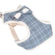 thumbnail image 4 of Arnés de chaleco para gatos transpirable con correa ajustable Correa de chaleco para caminar a prueba de escapes para mascotas (rejilla azul M (apto para 58 kg)), 4 of 8
