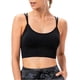 thumbnail image 1 of Women Ladies Solid Color Sports Bra Underwear Casual Seamless Fitness Full Cup Non-wired Bras Crop Tops, 1 of 4