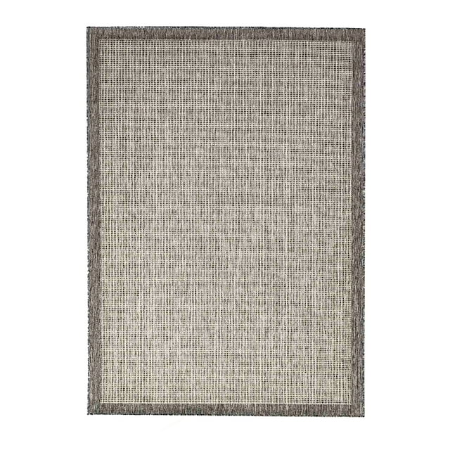 Alfombras para Sala Moderna | Tapete Sisal Gris Importado Egipto | Alfombras para Recamara - Apto para Exterior | Decoración Hogar | Tapete Rigido, Resistente y Facil de Limpiar