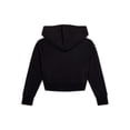 thumbnail image 2 of Athletic Works Girls Fleece Hoodie and Cargo Pants Set, 2-Piece, Sizes 4-18 & Plus, 2 of 3