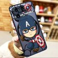 thumbnail image 3 of Funda mate para Xiaomi 13 12 12S 12T 11 11T 10 10T 10S 9 8 6X 5X PRO LITE 5G Funda Coque Shell Marvel Avengers Anime dibujos animados, 3 of 5