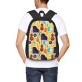 thumbnail image 4 of Xecao Musical Instruments for Backpack for School Travel Hiking with Adjustable Straps Large Capacity and Side Mesh Pockets, 4 of 6