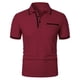 thumbnail image 1 of pstuiky camiseta de hombre, Camiseta deportiva y de fitness de manga corta con cuello redondo y color liso para hombre. camisas casuales para hombre xl, 1 of 3