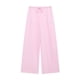 thumbnail image 5 of HH TRAF Pantalones largos de pierna ancha con cintura elástica y bolsillos laterales con cordones y lazo de 5 colores sólidos para mujer, 5 of 5
