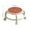 Orange, variant on YOTQUSKI Rolling Stools with Wheels, Small Sitting Stool, Small Stool Chair with 360° Swivel Wheels, Comfortable Seating for Office, Home, Multipurpose Use