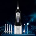 thumbnail image 4 of HLONK Hydropulseurs pour le Nettoyage des Dents 6 Modes 6 Embouts et Étui de Rangement Hydropulseurs Dentaires Sans Fil 320 ml IPX7 Étanches Rechargeables Portables Hydropulseur Électrique Nettoyant pour Voyage H, 4 of 8
