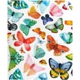 thumbnail image 4 of Coolnut Mailbox Covers, Magnetic Standard Size Watercolor Butterflies Seasonal Mail Wraps for Home Outdoor Decor, 20.7"x18.03", 4 of 5