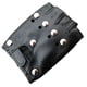 thumbnail image 4 of Guantes de cuero desechables con medio dedo y diseño de rayo punk para adultos y niños con remaches, 4 of 5