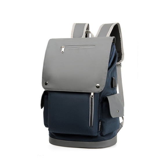 Large Capacity Campus College Style College Student Schoolbag,Black