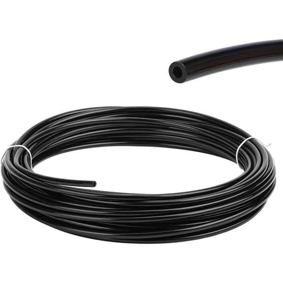 1pc 5/32 Inch Air Hose Nylon Pneumatic Tubing Black 10m Length Industrial Air Line Kit