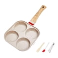 thumbnail image 1 of Mini Frying Pan Skillet Non Handle Omelette Egg Frying Pot Thickened Omelet Hotel Kitchen Home Restaurant Blanco Gloria Sartén De Huevo, 1 of 9