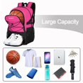 thumbnail image 3 of Mochila de Baloncesto LARIPOP con Compartimentos para Balón y Zapatos, 3 of 7
