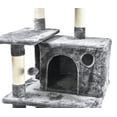 thumbnail image 5 of Cat Craft 40537 Unisex 7-Level Plush & Sisal Cat Activity Tree Toys, Gray - Large, 5 of 11