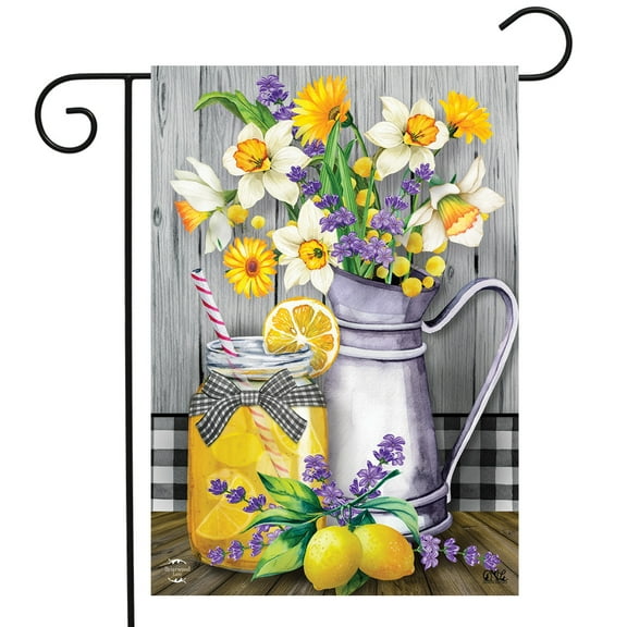 Briarwood Lane Lemonade Summer Garden Flag