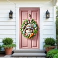 thumbnail image 1 of Xihbxyly Cortina de Pascua para Puerta, Tela con Diseño Festivo Multicolor, Decoración Duradera y de Fácil Instalación, Amplia Cobertura para Puertas, Uso En Interiores y Exteriores, Opción de Regalo, 1 of 7