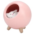 thumbnail image 3 of Lámpara de Ambiente EOTVIA Luz Nocturna Gato LED Rosa, 3 of 6