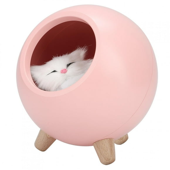 LED Night Light, Cute Night Lamp, Electricity Lovely Cat Desigh Christmas For Birthday Gift Pink