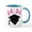 White/Blue Inside, variant on CafePress - Class Of 2036 Graduate Hat Mugs - 11 oz Ceramic Mug - Novelty Coffee Tea Cup