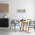 thumbnail image 2 of Stupell Industries Self Serve Coffee Bar Sign Rustic Plank Pattern, 24 x 10, Design by Daphne Polselli, 2 of 5
