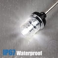 thumbnail image 3 of Luz LED blanca plegable para popa de barco, luz de ancla para pontón y barco de pesca, accesorios para yates (6 pulgadas), 3 of 5