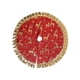 thumbnail image 1 of Falda de Navidad de 35 pulgadas Macarena Decoración reutilizable Reno dorado, 1 of 8