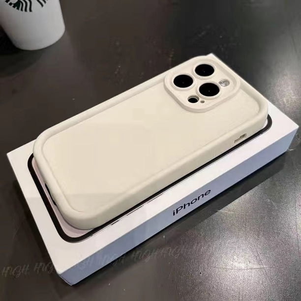 Color Sólido Cielo Paso De Ojo Iphone Caso Del Teléfono Adecuado Para Iphone11 12 13 14 15 Promax X Xs Xr I7 I8 Puls Caso Protector Suave