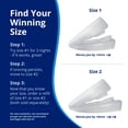 thumbnail image 4 of ZQuiet, Anti-Snoring Mouthpiece (Clear) + Cleaner (1.5oz Bottle), Starter Pack with 2 Sizes, Made in USA, BPA-Free, Medical-Grade Material, Clear, 4 of 6