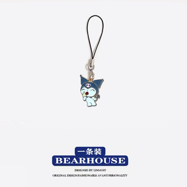Cordón Kawaii Sanrio Kuromi My Melody Cinnamoroll, funda de teléfono iPhone, mochila, muñecas, colgante, juguete, regalos para niñas GYM unisex