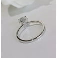 thumbnail image 3 of 1Ct IGI Solitaire Round Cut Certified Lab Grown Diamond/CVD Ring 14K White Gold, 3 of 3