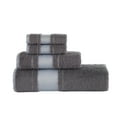 thumbnail image 4 of Kafthan - XX Large Fishbone 100% Turkish Cotton Bath Towel Set - Soft & Absorbent Towel - Bath Towel, Face/Hand/Hair Towel & Washcloth x2 - for Gym, Pool, Bath, Sauna & Hotel - Dark Gray - Set of 4, 4 of 5