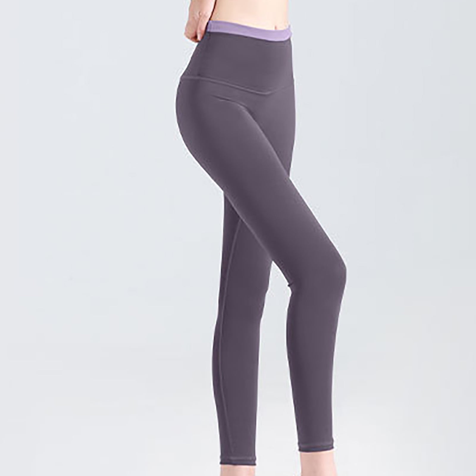 LLYwey Womens Summer Pants Women's Color-blocking High