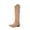 Camel, variant on IUV Cowboy Boots For Women Knee High Boots Side Zipper Western Boots