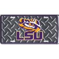 thumbnail image 1 of LSU Tigers Diamond License Plate, 1 of 1