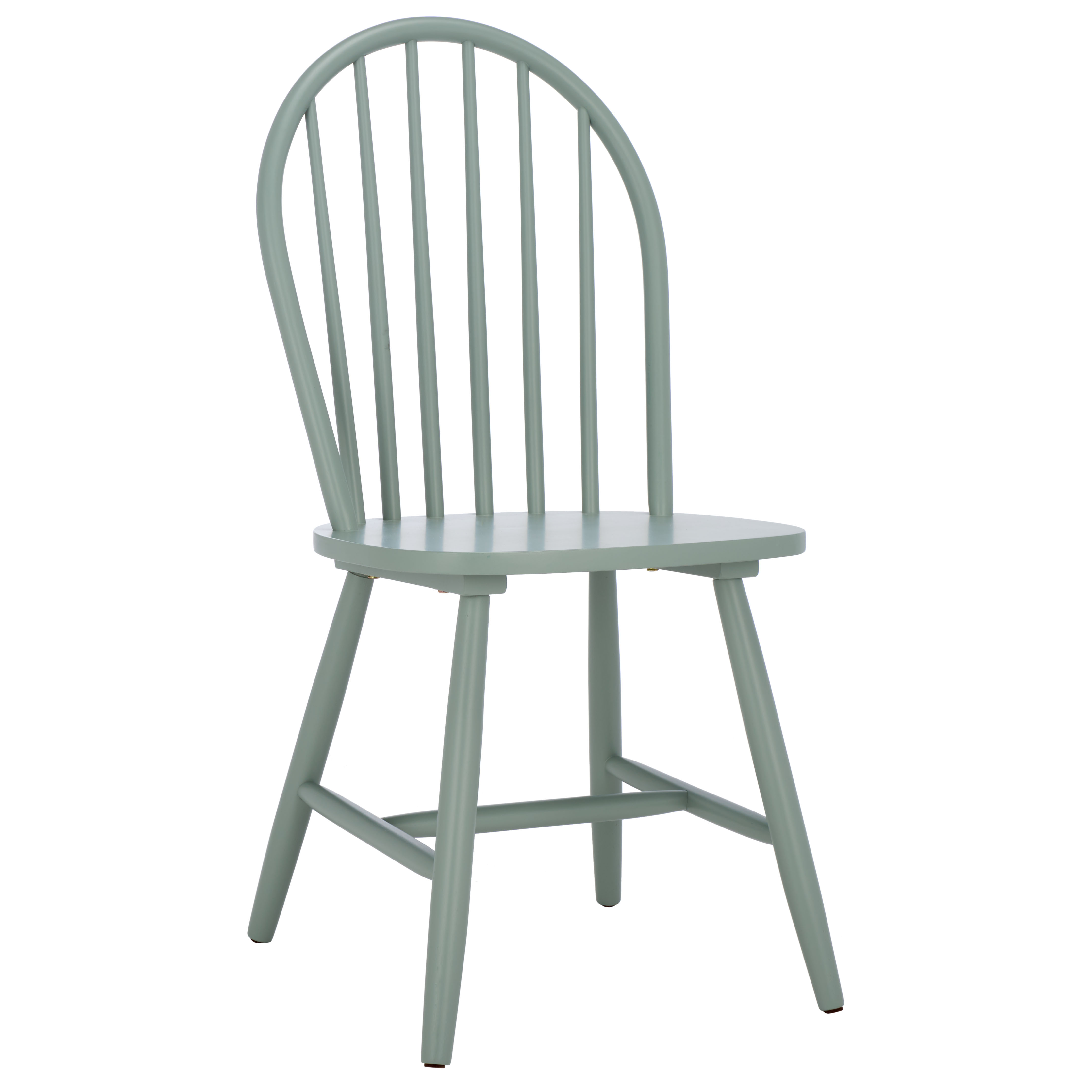Safavieh Omaha Modern Wood Dining Side Chairs, Sage (Set of 2)