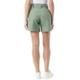 thumbnail image 4 of Gloria Vanderbilt Women's High Rise Belted Weekend Shorts, 6" Inseam, 4 of 4