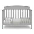 thumbnail image 5 of Graco Benton 5-in-1 Convertible Baby Crib, Pebble Gray, 5 of 13
