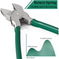 thumbnail image 3 of Wire Cutters, 6 inch Diagonal Cutter Pliers,Ultra Sharp and Precision CR-V Side Cutting nippers,Spring Loaded Flush Cutter for Crafting, Electrical,Jewelry Any Clean Cut Needs, 3 of 8
