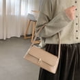 thumbnail image 6 of Women Shoulder Bag, Vintage Underarm Purse, Faux Leather Handbag, Curved Armpit Design, Medium Everyday Bag for Commuting and Dating, 6 of 6